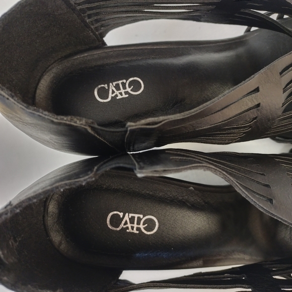 CATO Wedge Sandals Size 9M - Picture 10 of 13
